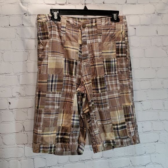 Men's Urban Pipeline patchwork plaid shorts size 29 - Picture 1 of 6
